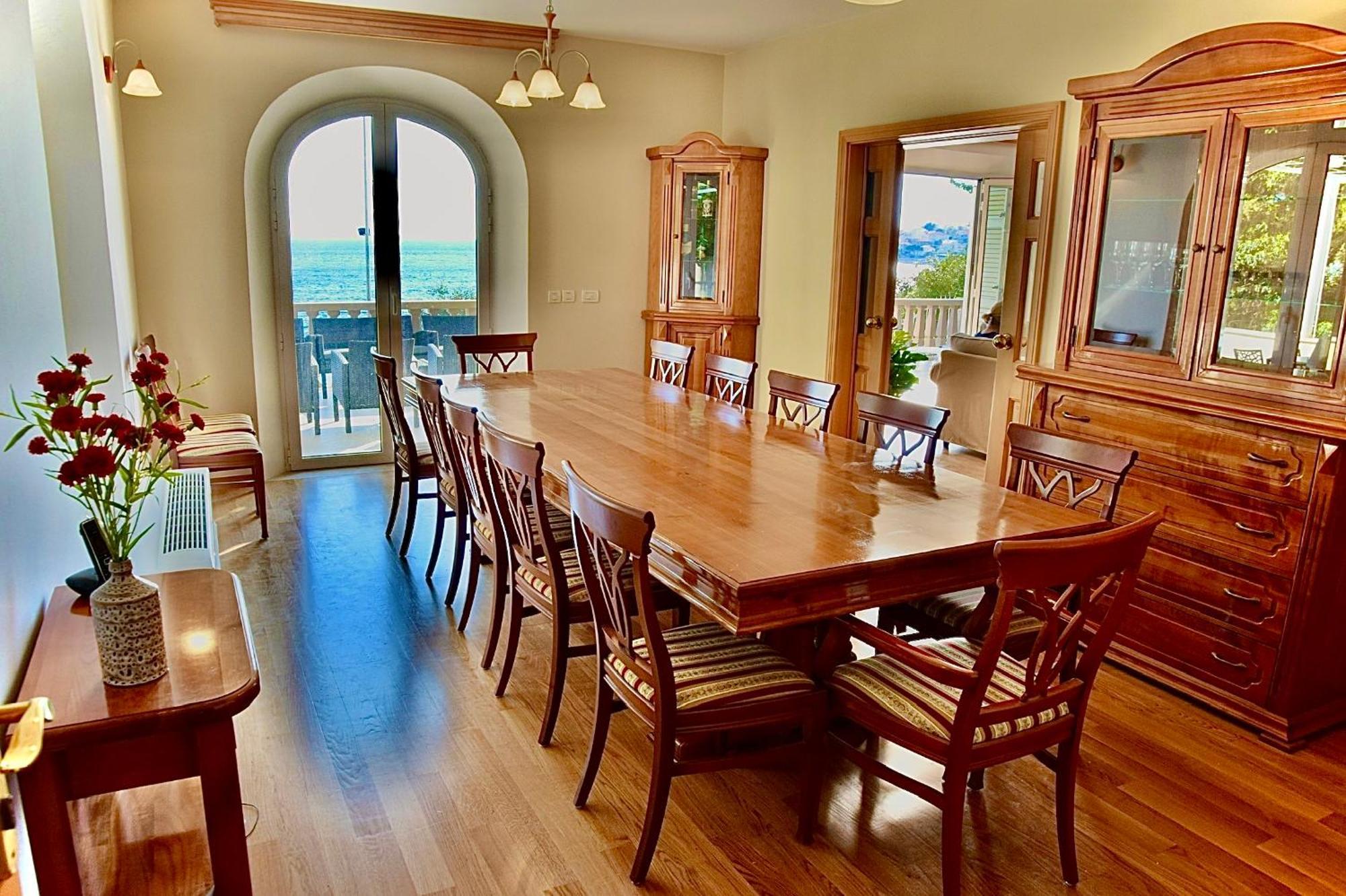 Luxury Seaside Villa With A Classic Mediterranean Olive Garden, A Fully Equipped Professional Kitchen, Pool, Sauna, Padle Boards And Canoe - Miolin Beach House Trogir Bagian luar foto