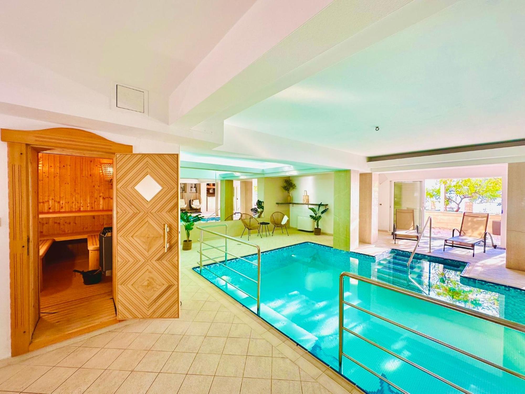 Luxury Seaside Villa With A Classic Mediterranean Olive Garden, A Fully Equipped Professional Kitchen, Pool, Sauna, Padle Boards And Canoe - Miolin Beach House Trogir Bagian luar foto